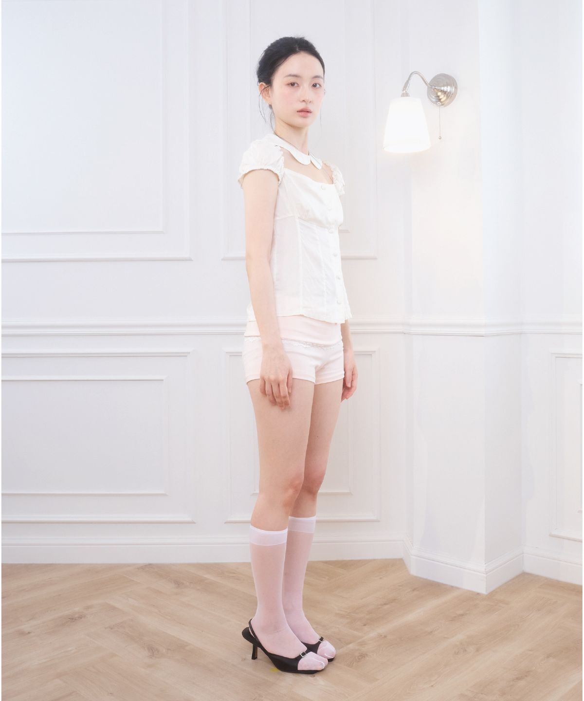 벨리아르(BELLIALEU) PARIS BLOUSE IVORY