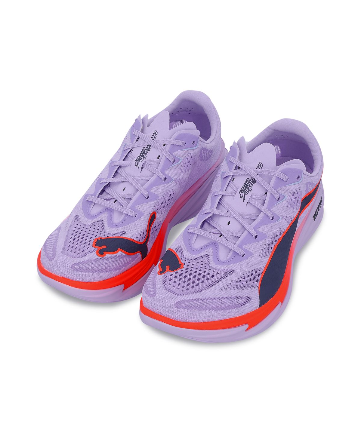 푸마(PUMA) 디비에이트 나이트로 엘리트4 - 라이트라벤더:울트라레드 / 312127-08