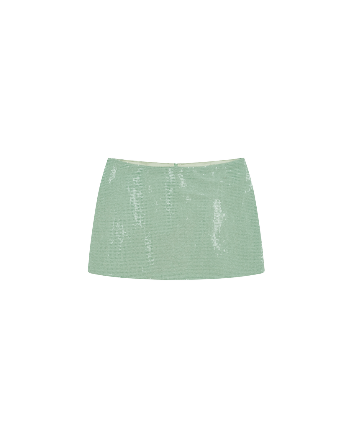 카시코(KASHIKO) Spangle Mini Skirt Mint