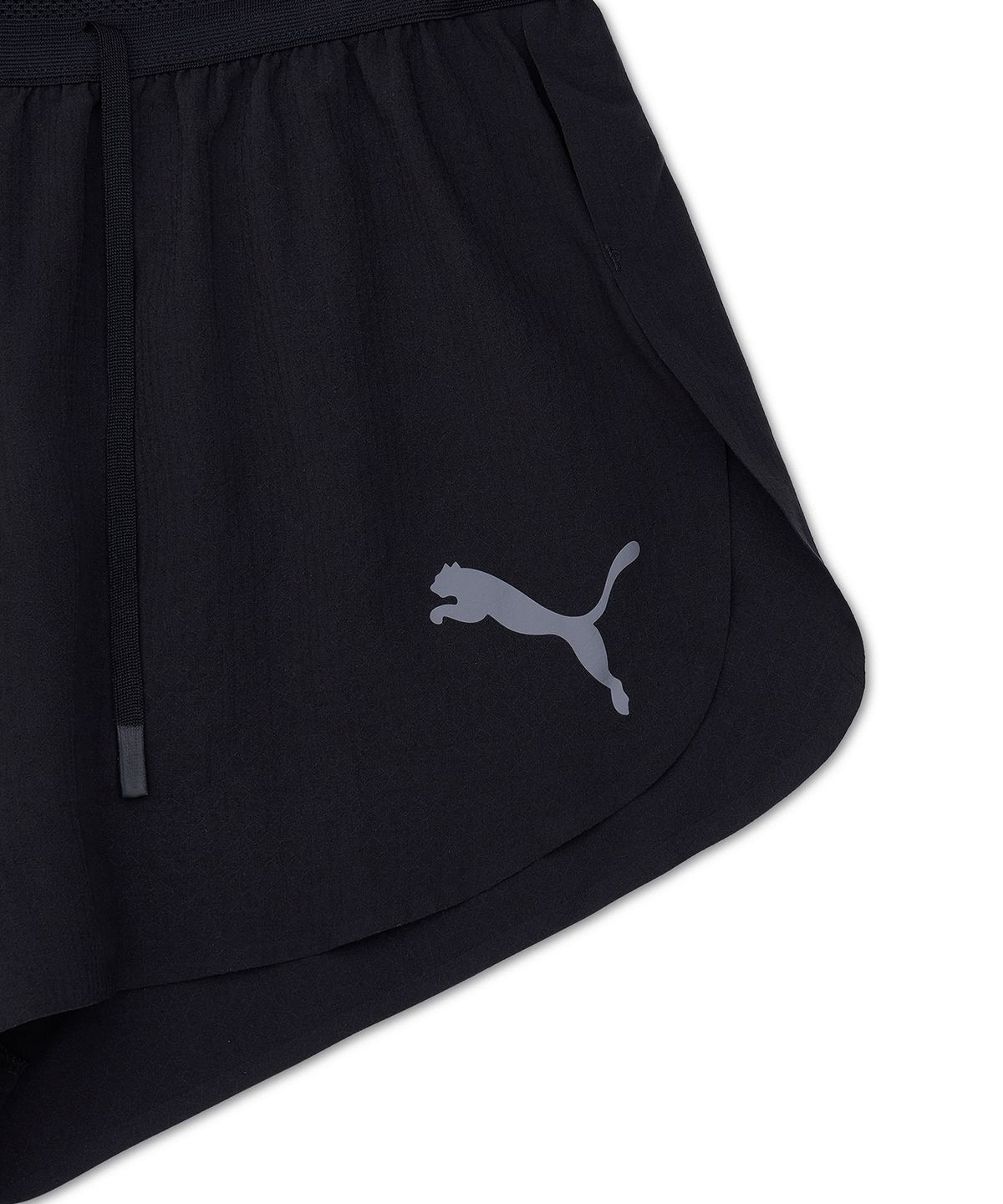푸마(PUMA) 라이트스피드 울트라위브 2인치 스플릿 쇼츠 여성 - 블랙 / 528434-01