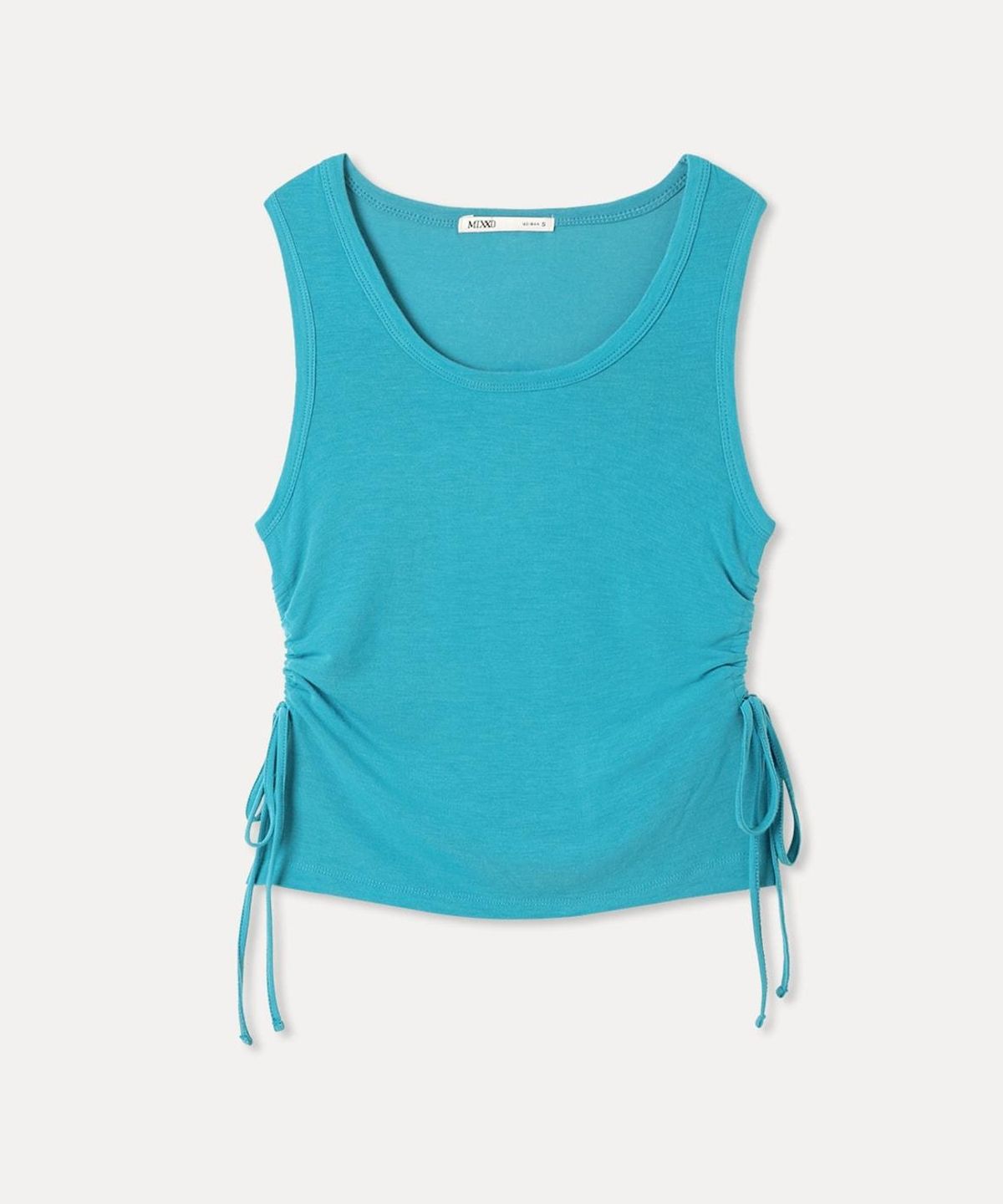 미쏘(MIXXO) 셔링 나시 티셔츠 RE HNG46SS_MIWHNG72QA