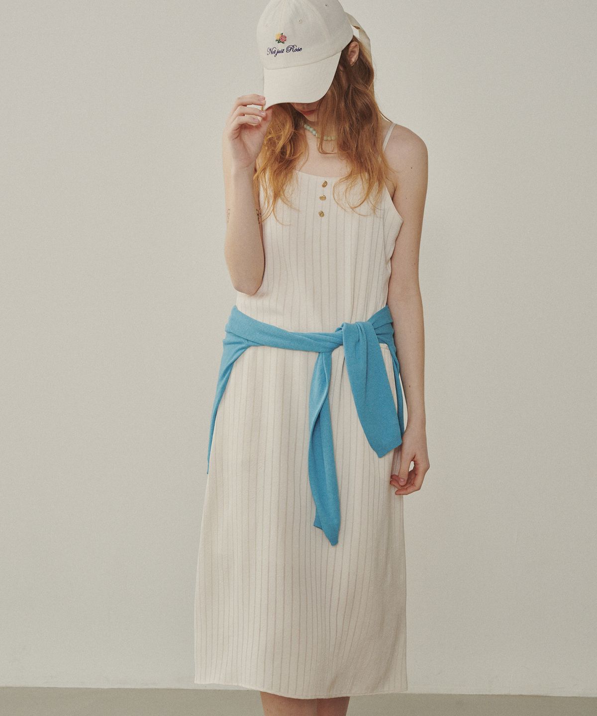 멜리앤로즈(MELLY&ROSE) 산타모니카 새틴 드레스(315301)_BEIGE