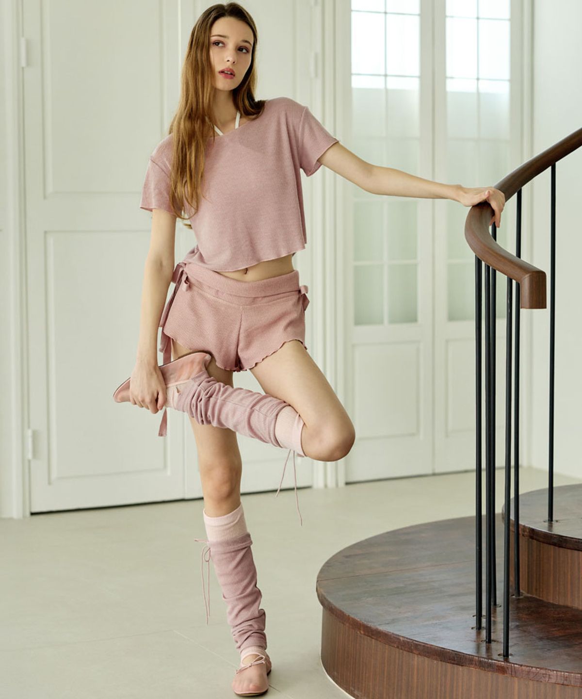 데비웨어(DEVIWEAR) 멜로우 와플 레그 워머 DEVI-S0006 (5colors)
