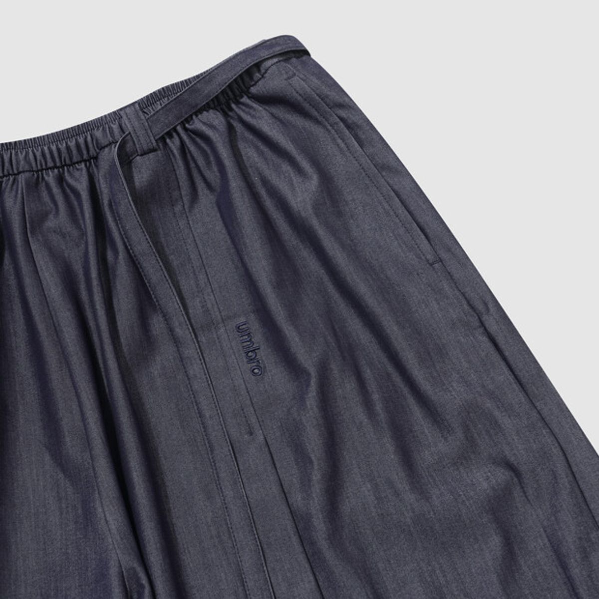 엄브로(UMBRO) 우먼스 실키데님 플레어 팬츠 진청 UR222CPT69