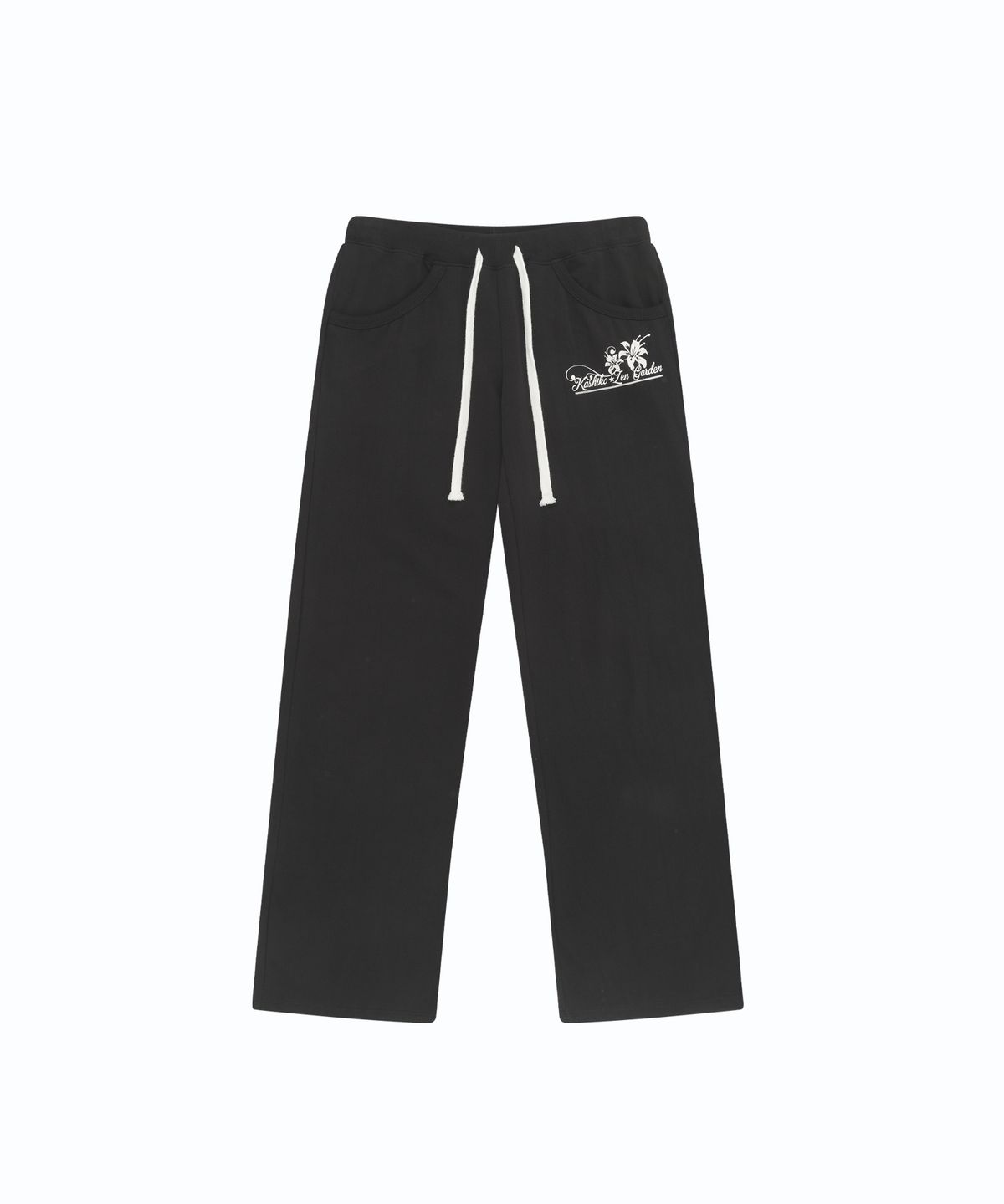 카시코(KASHIKO) 2000s Low-rise Track Pants Black
