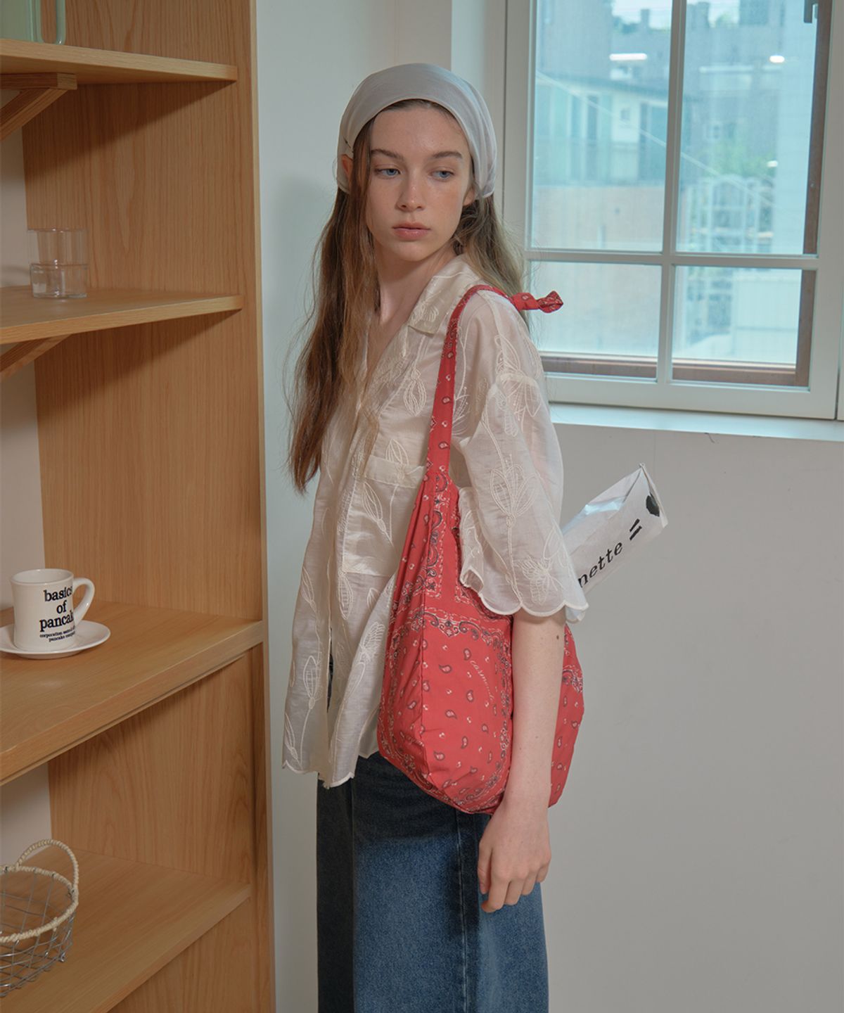 까르몽드(CARMONDE) Coast Eco Bag_Red