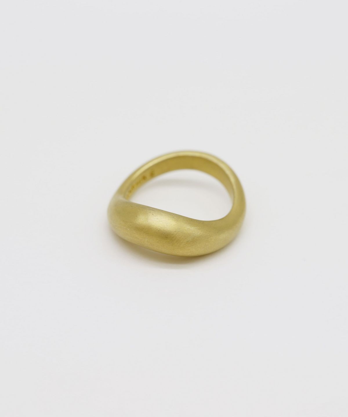 초록(CHOROCK) A RING (MATT-GOLD)