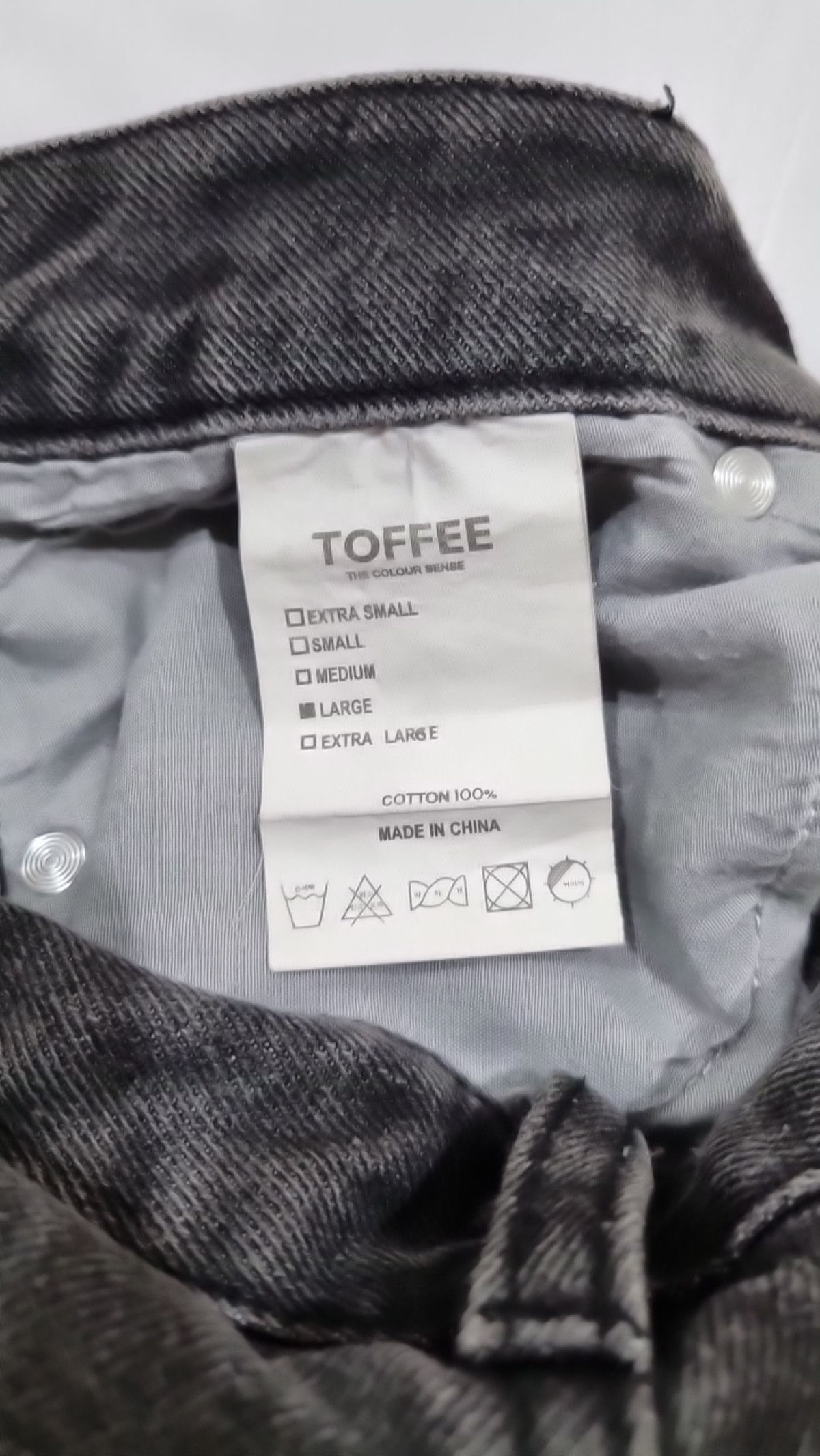 토피(TOFFEE) 청/데님 팬츠 L