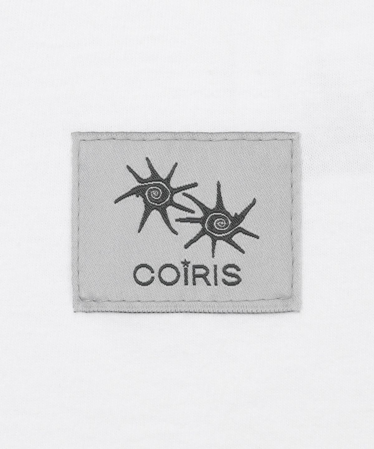 코이리스(COIRIS) 로넥 백 레터링 롱 슬리브 티 (4컬러)