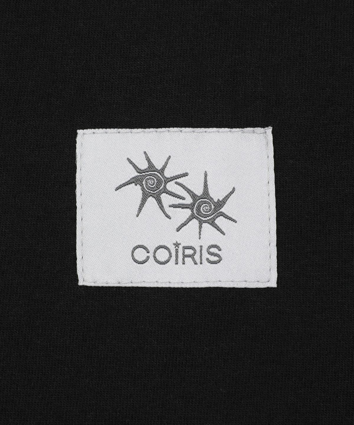 코이리스(COIRIS) 로넥 백 레터링 롱 슬리브 티 (4컬러)