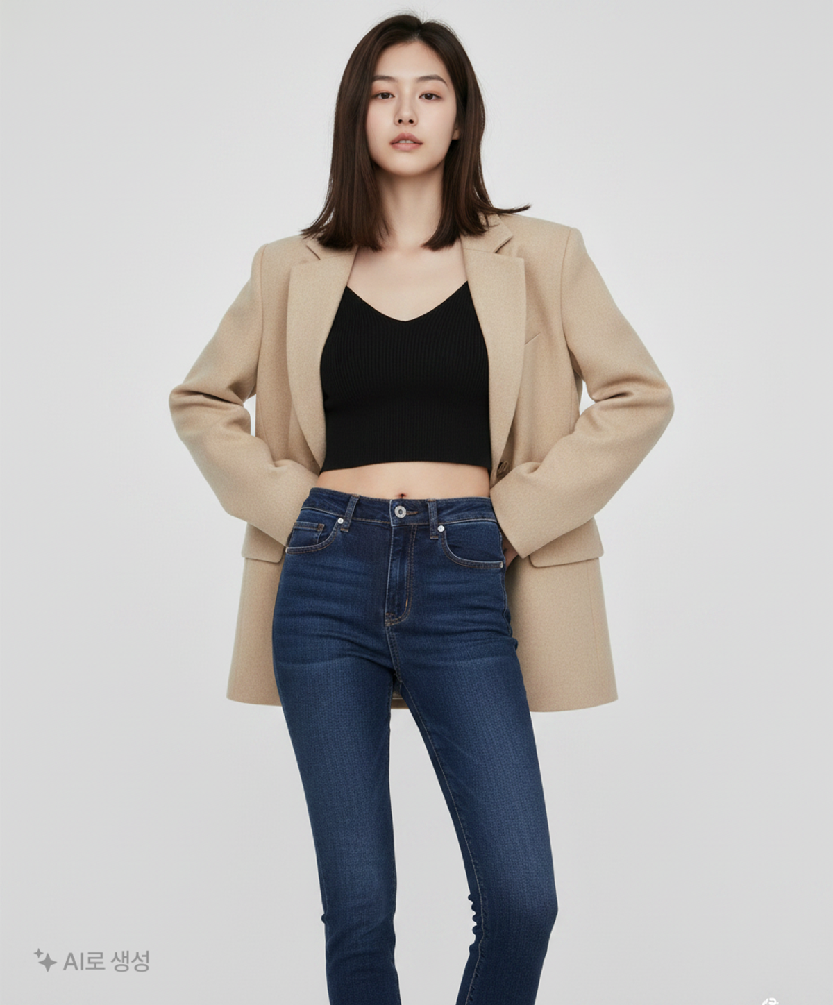 무인양품(MUJI) 청/데님 팬츠 25