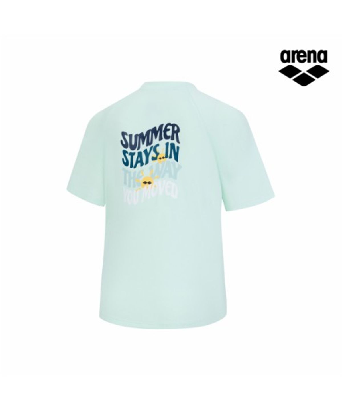 아레나 키즈(ARENA KIDS) 그래픽데이 아동 반팔 티셔츠 A6BB1BC02LGN