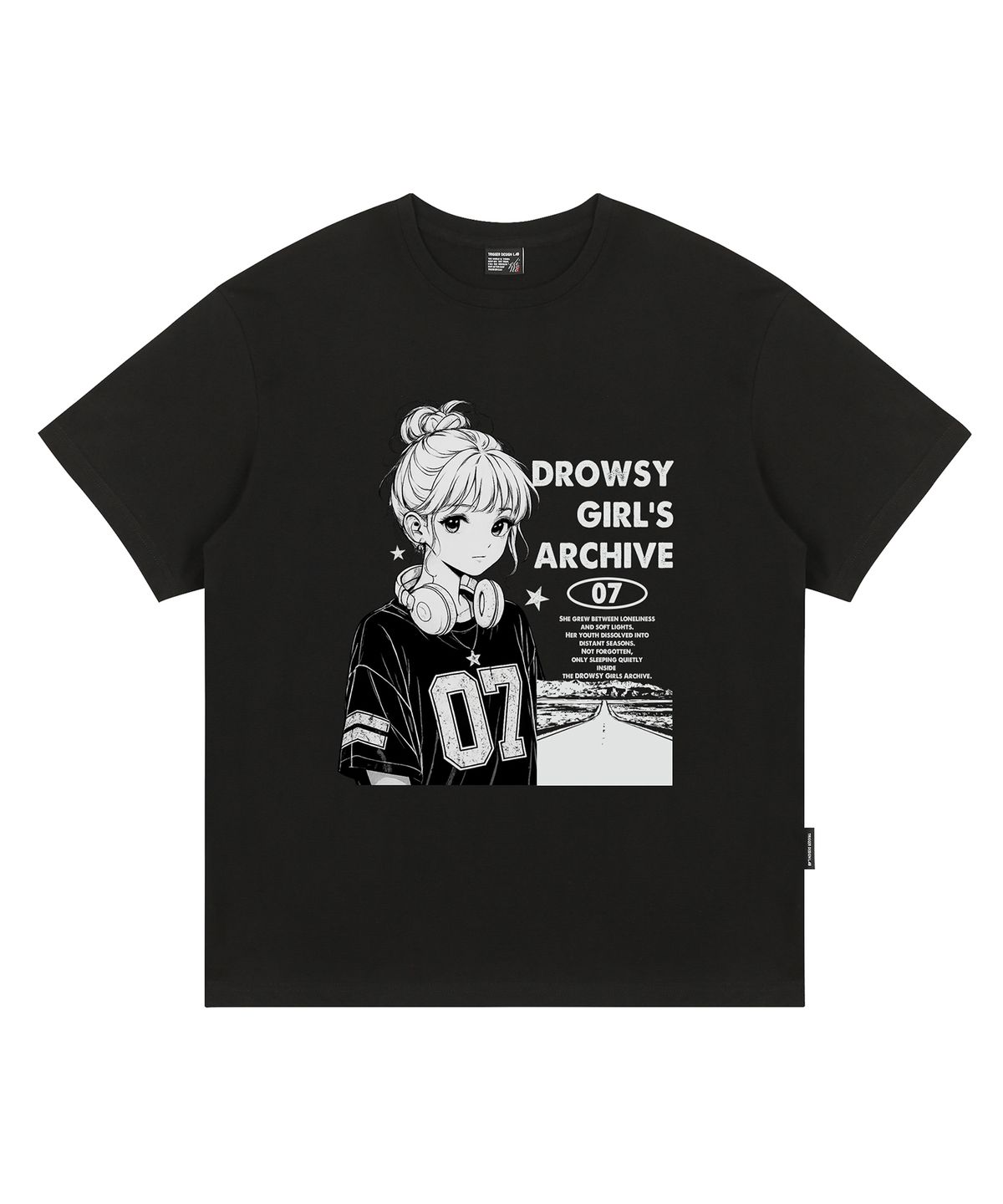 드로우시(DROWSY) DW 07 GIRLS 반팔티셔츠 4color