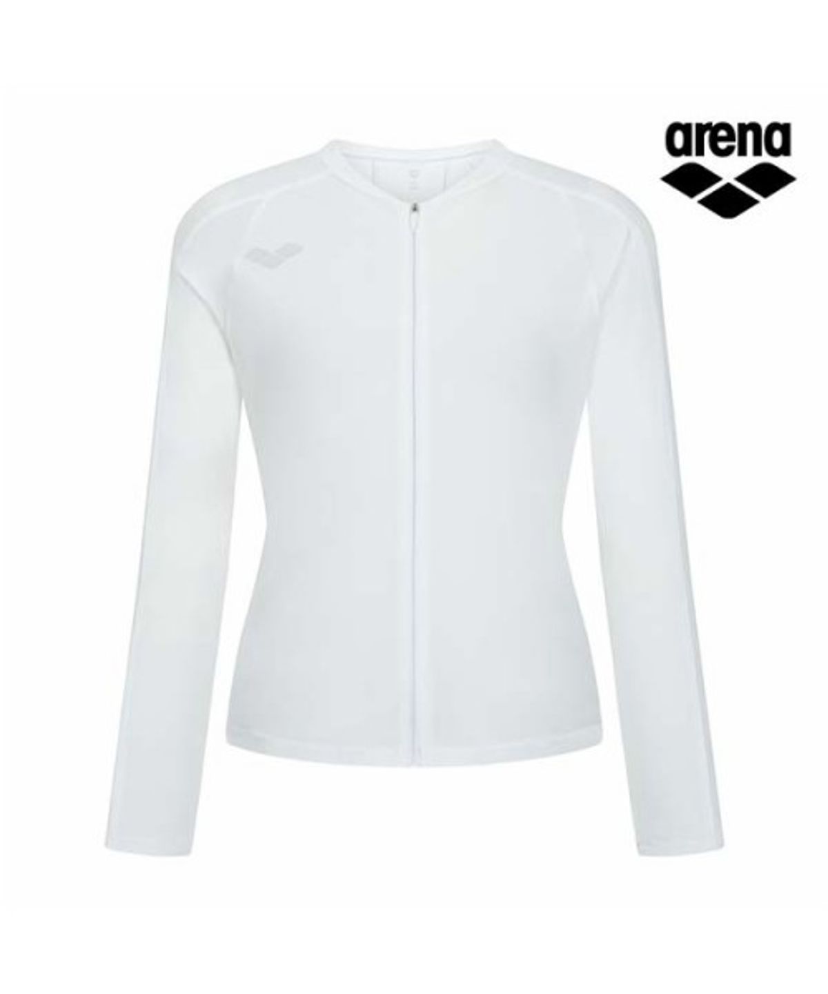 아레나(ARENA) 아이스핏 여성 라이트 집업 래쉬가드 A6BL1QR22WHT