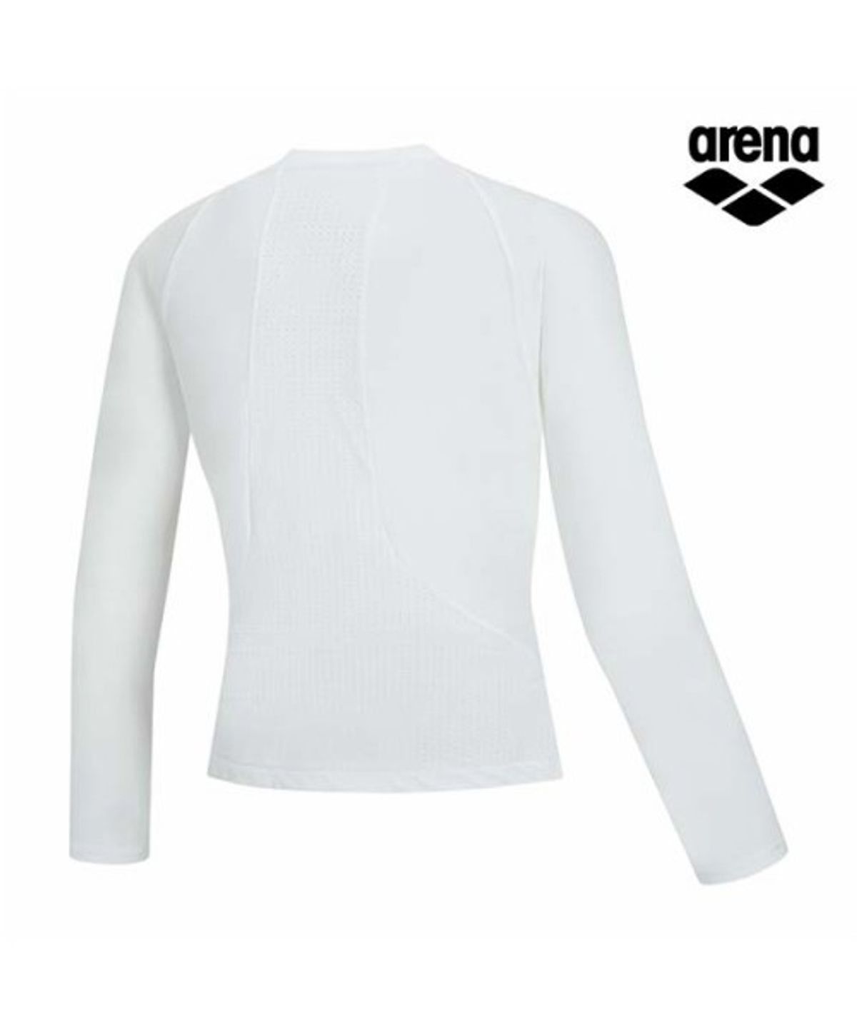 아레나(ARENA) 아이스핏 여성 라이트 집업 래쉬가드 A6BL1QR22WHT