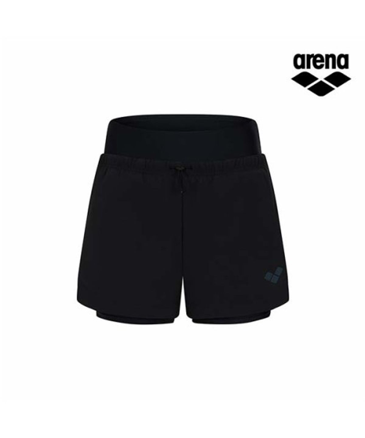 아레나(ARENA) 컴포트 여성 2부 쇼츠 A6BL1QW17BLK