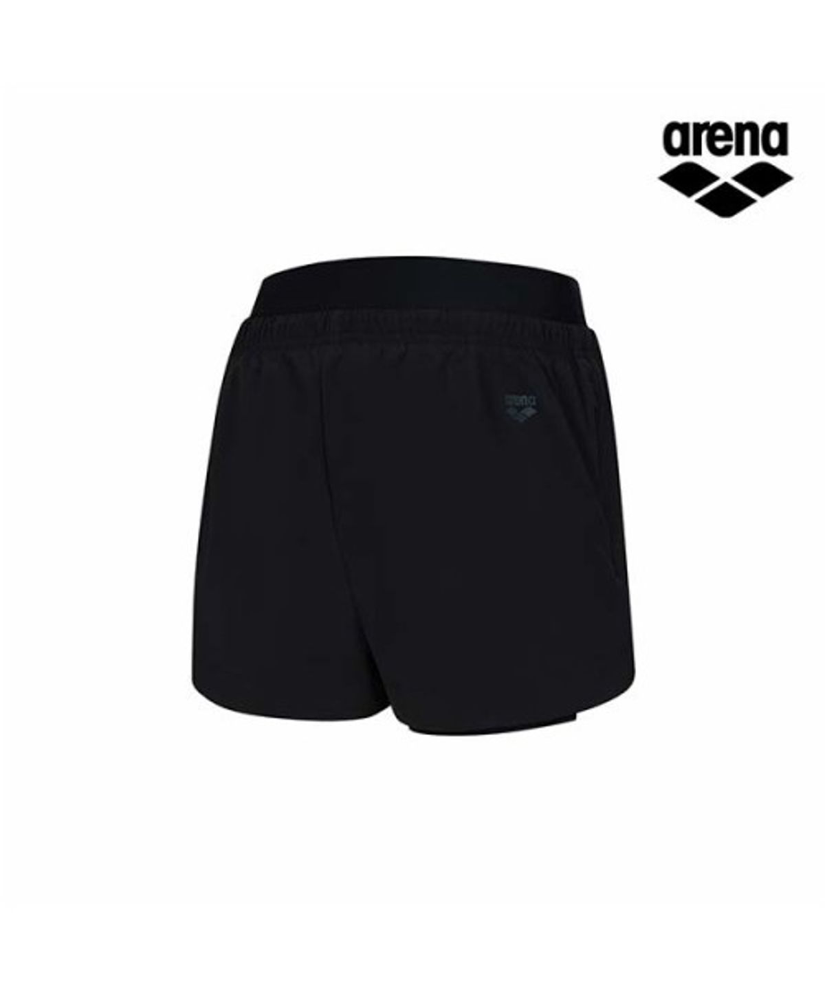 아레나(ARENA) 컴포트 여성 2부 쇼츠 A6BL1QW17BLK