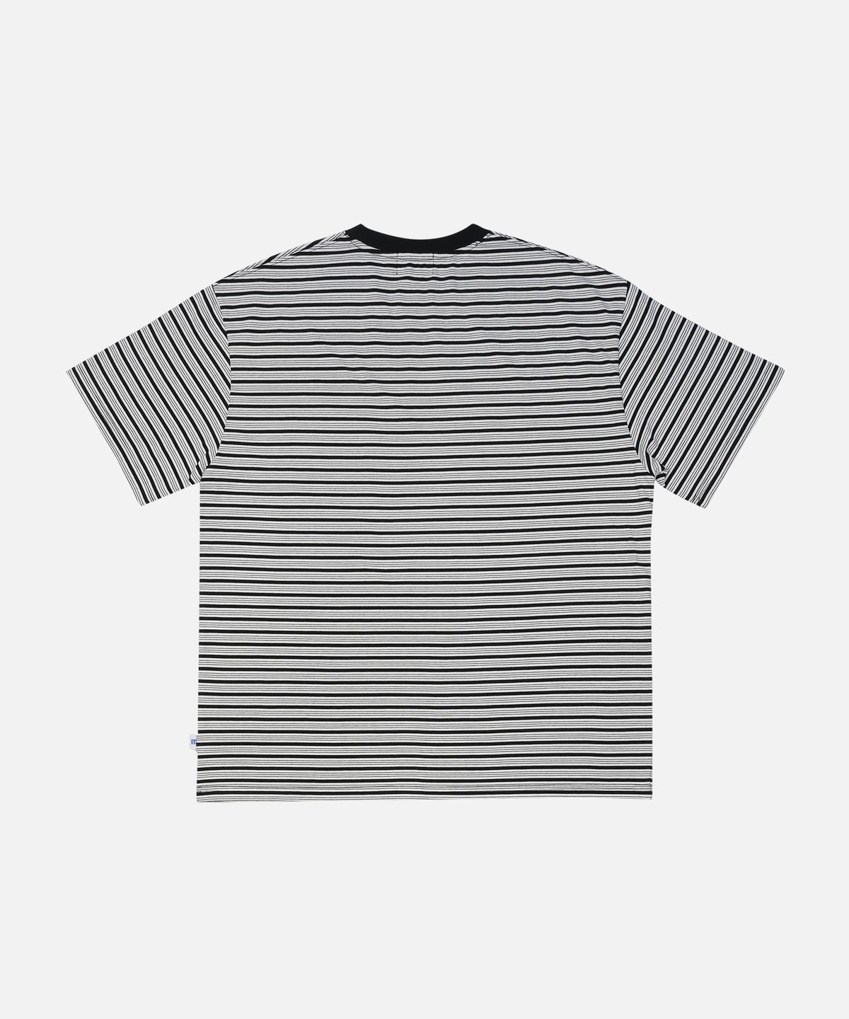 맨하탄레코즈(MANHATTAN RECORDS) MR Pocket Border Tee - Black