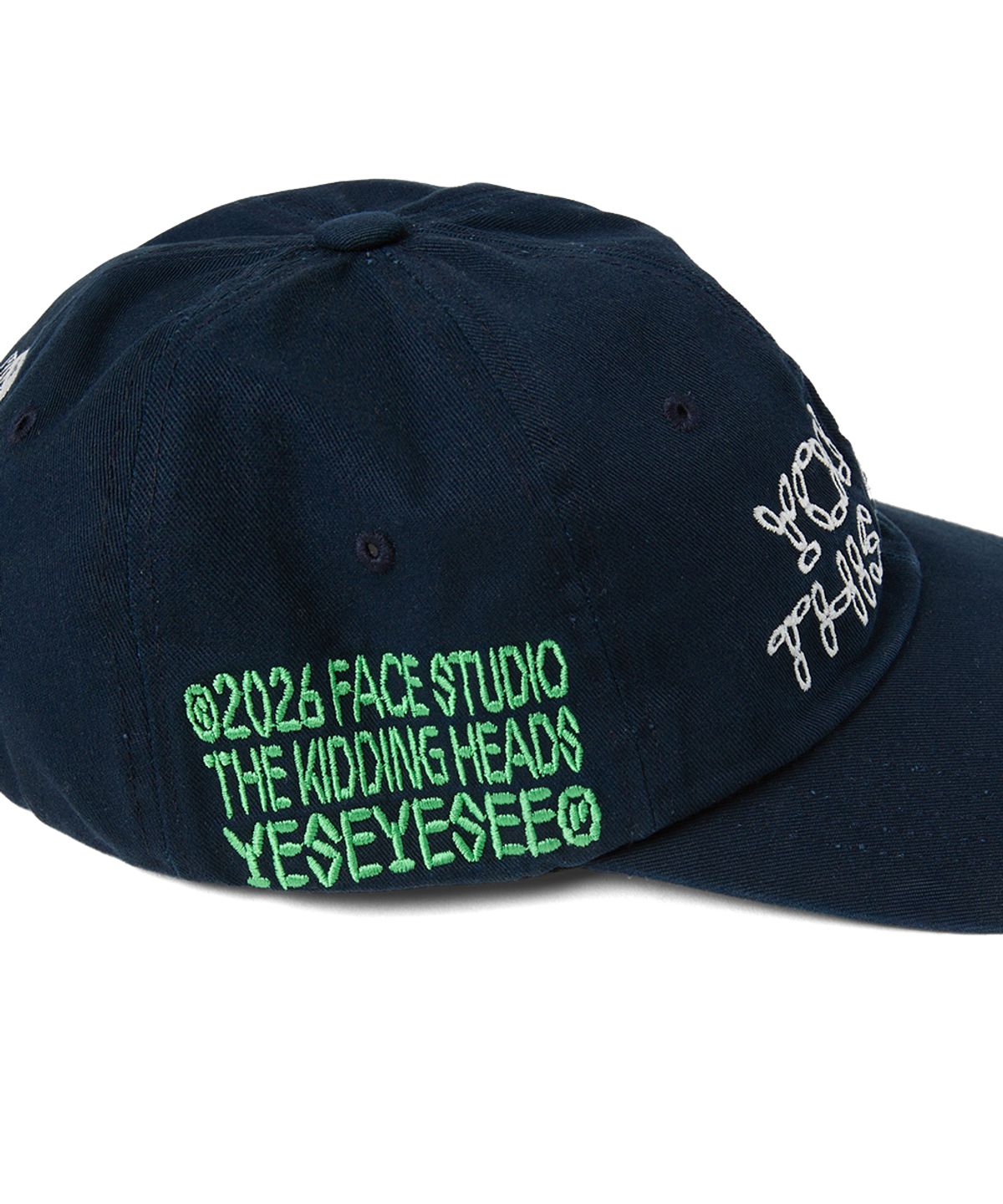 예스아이씨(YESEYESEE) You See This Cap Dark Navy