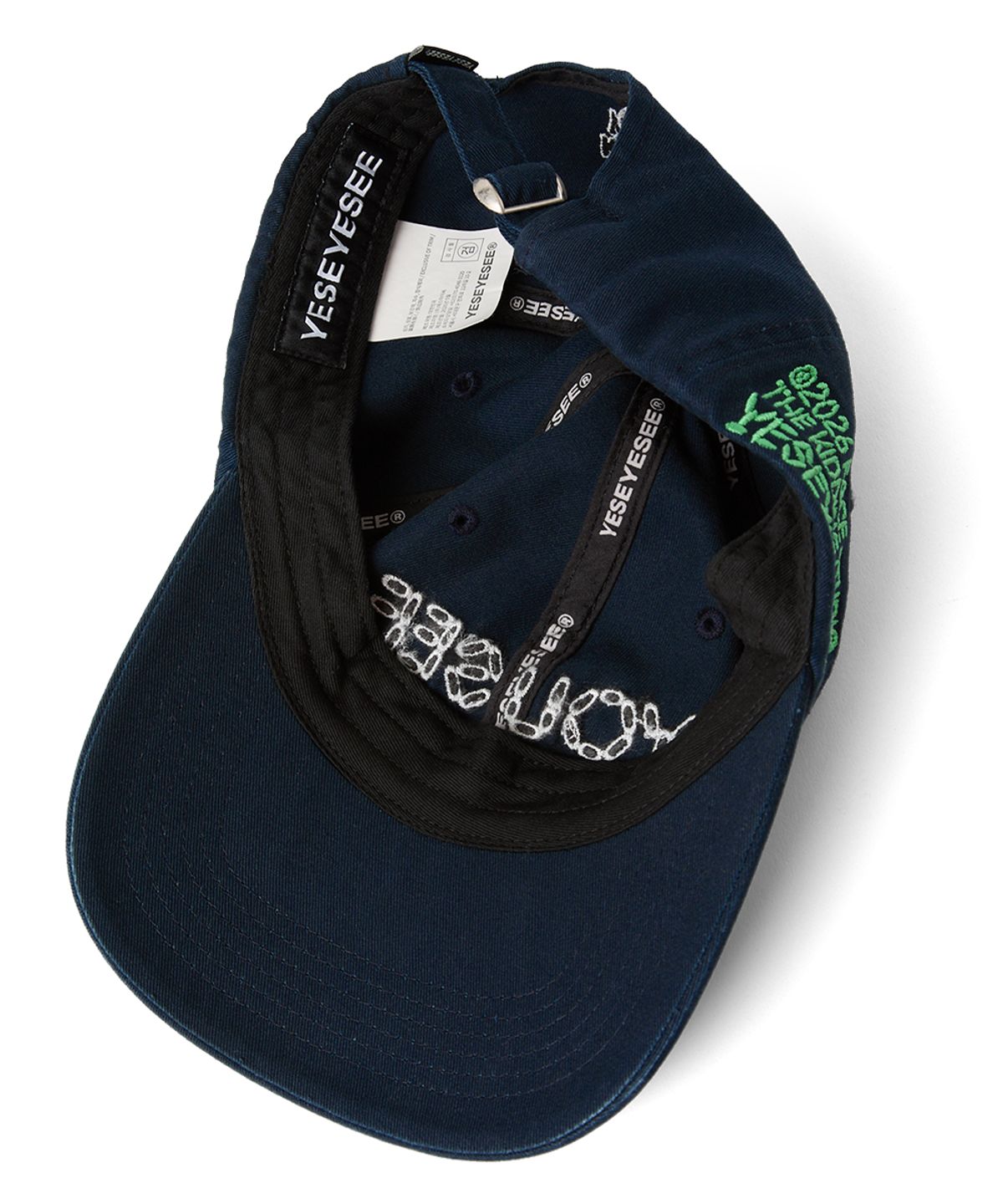 예스아이씨(YESEYESEE) You See This Cap Dark Navy