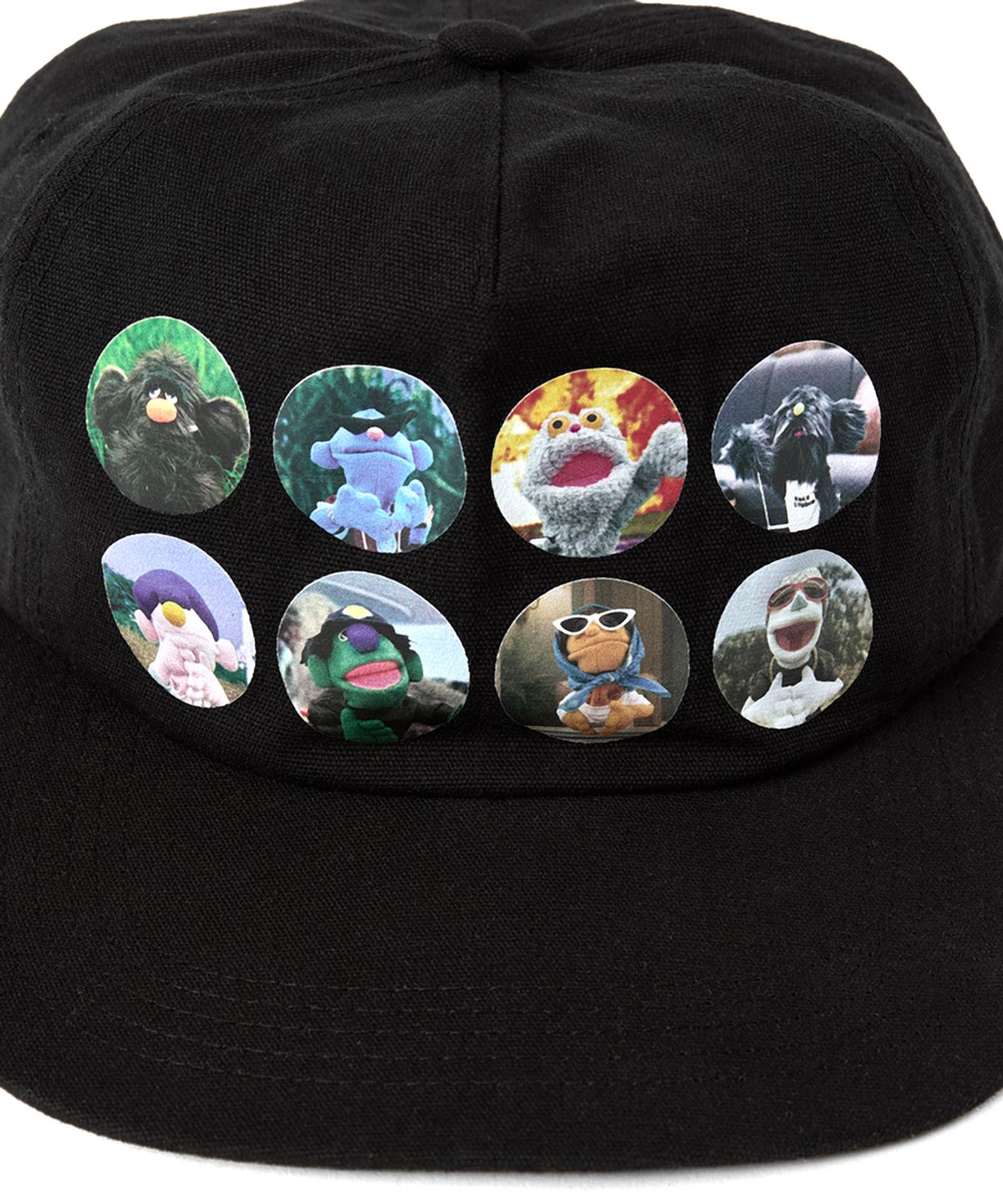 예스아이씨(YESEYESEE) Kidding Heads Cap Black