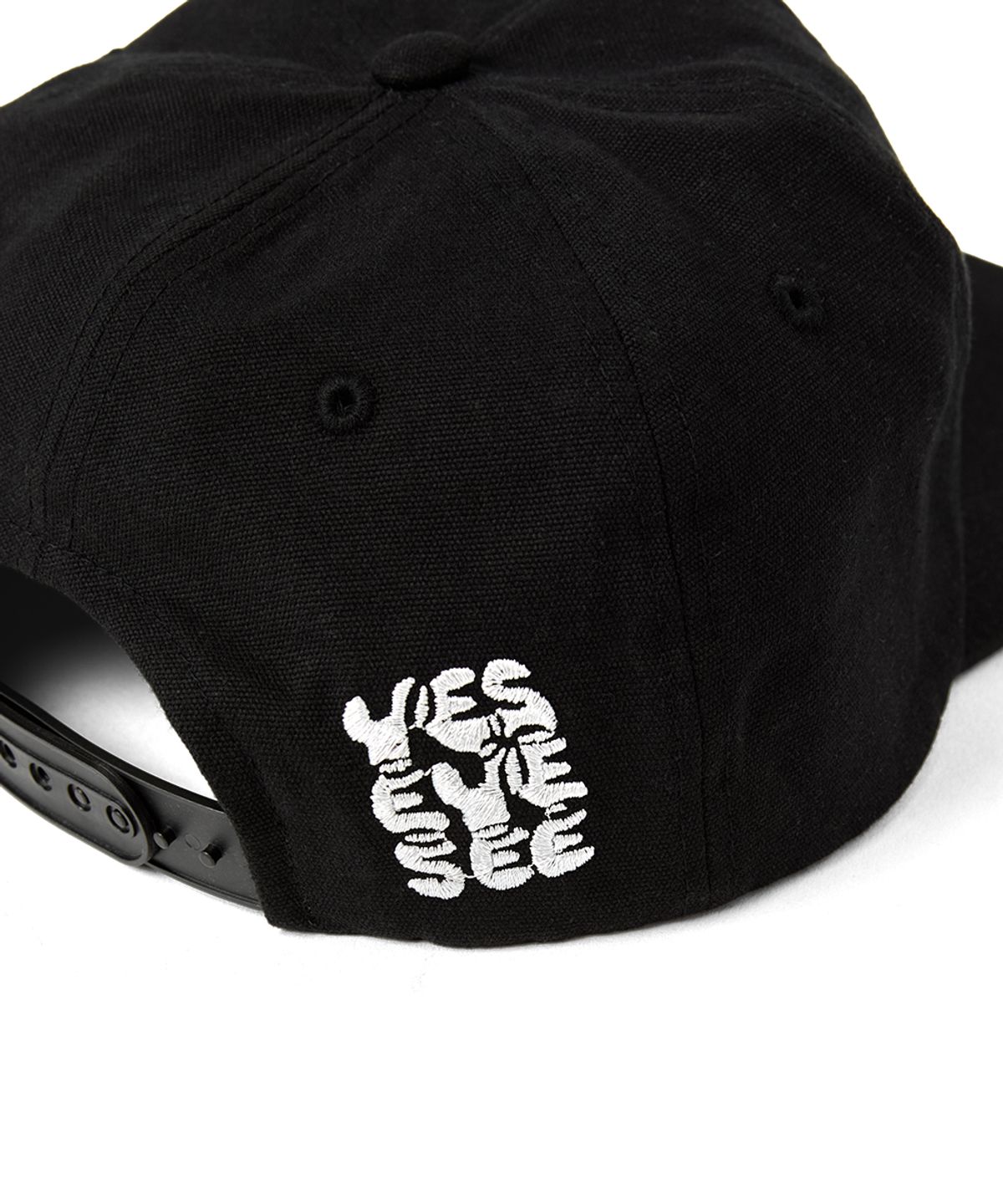 예스아이씨(YESEYESEE) Kidding Heads Cap Black
