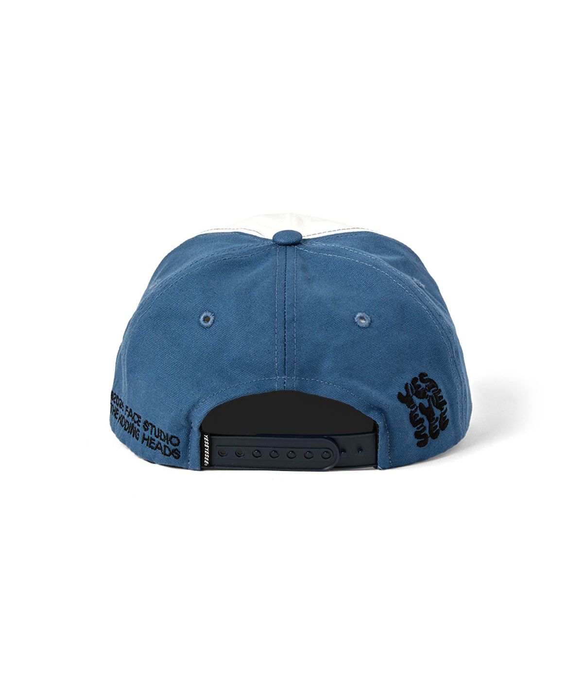 예스아이씨(YESEYESEE) Kidding Heads Cap Blue