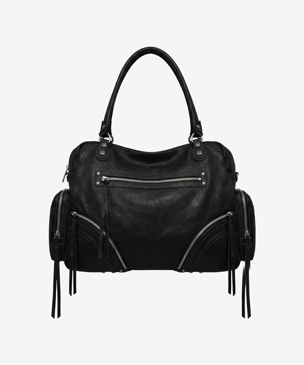 블랙 퍼플(BLACK PURPLE) 위켄더 포켓 백_블랙 Weekender Pocket Bag_Black