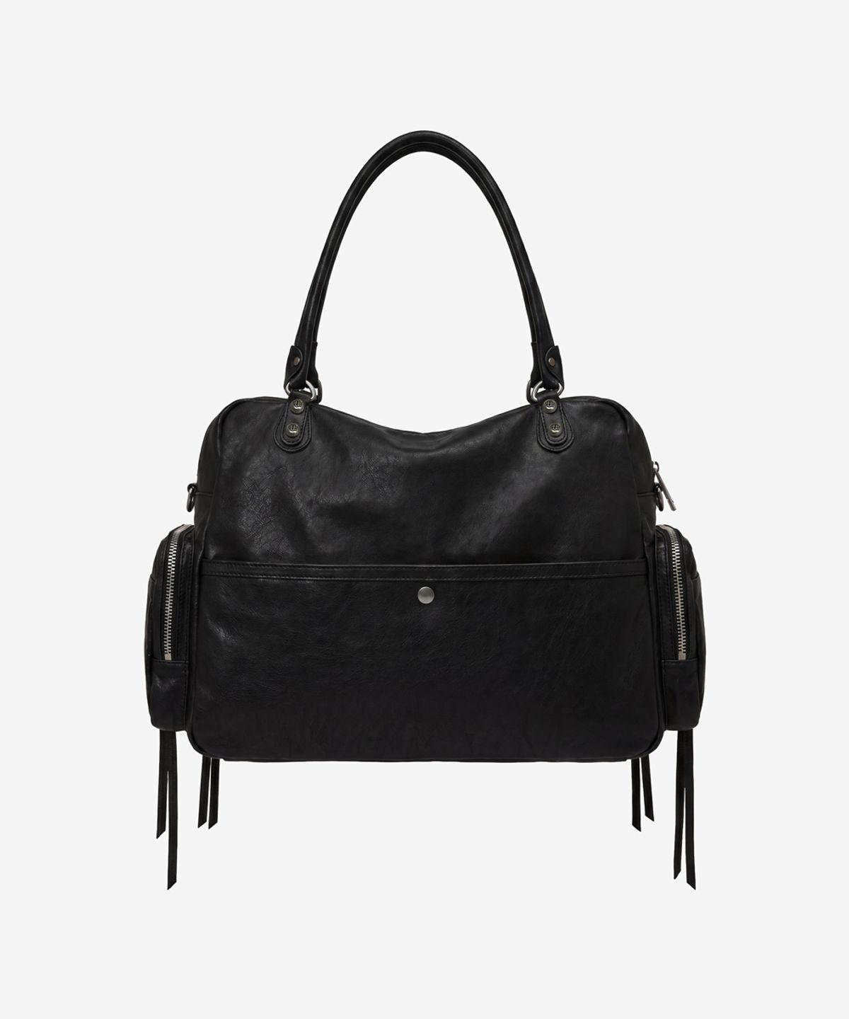 블랙 퍼플(BLACK PURPLE) 위켄더 포켓 백_블랙 Weekender Pocket Bag_Black