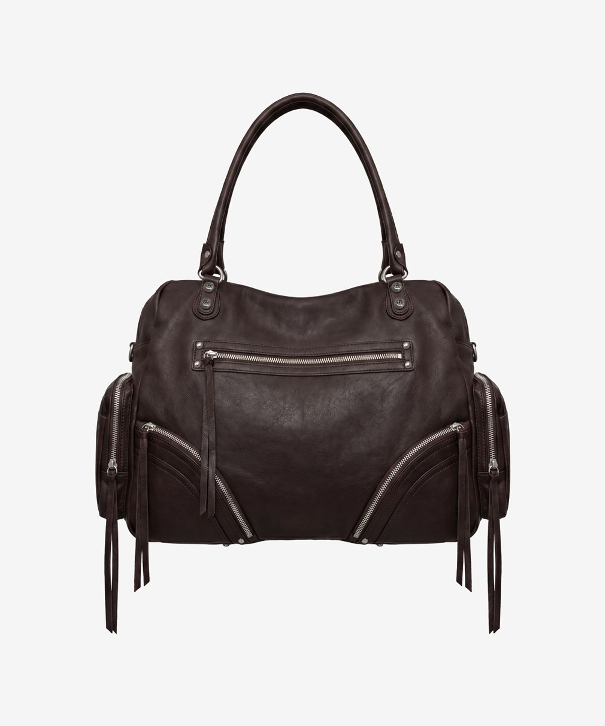 블랙 퍼플(BLACK PURPLE) 위켄더 포켓 백_브라운 Weekender Pocket Bag_Brown