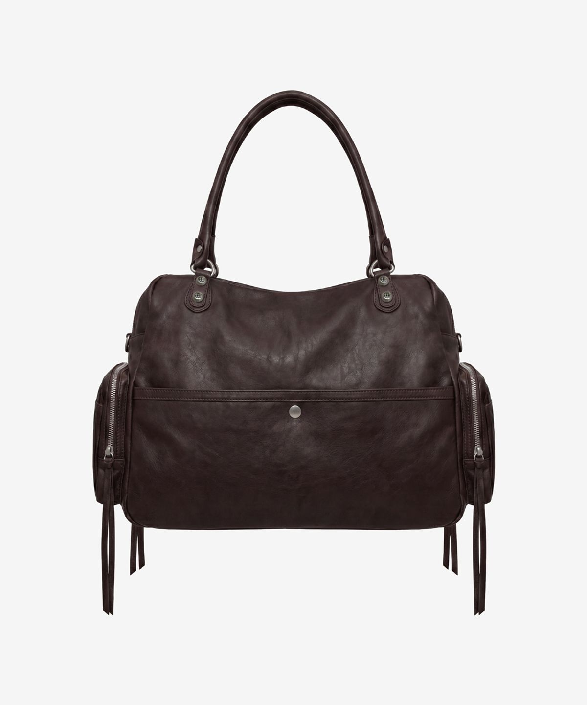 블랙 퍼플(BLACK PURPLE) 위켄더 포켓 백_브라운 Weekender Pocket Bag_Brown