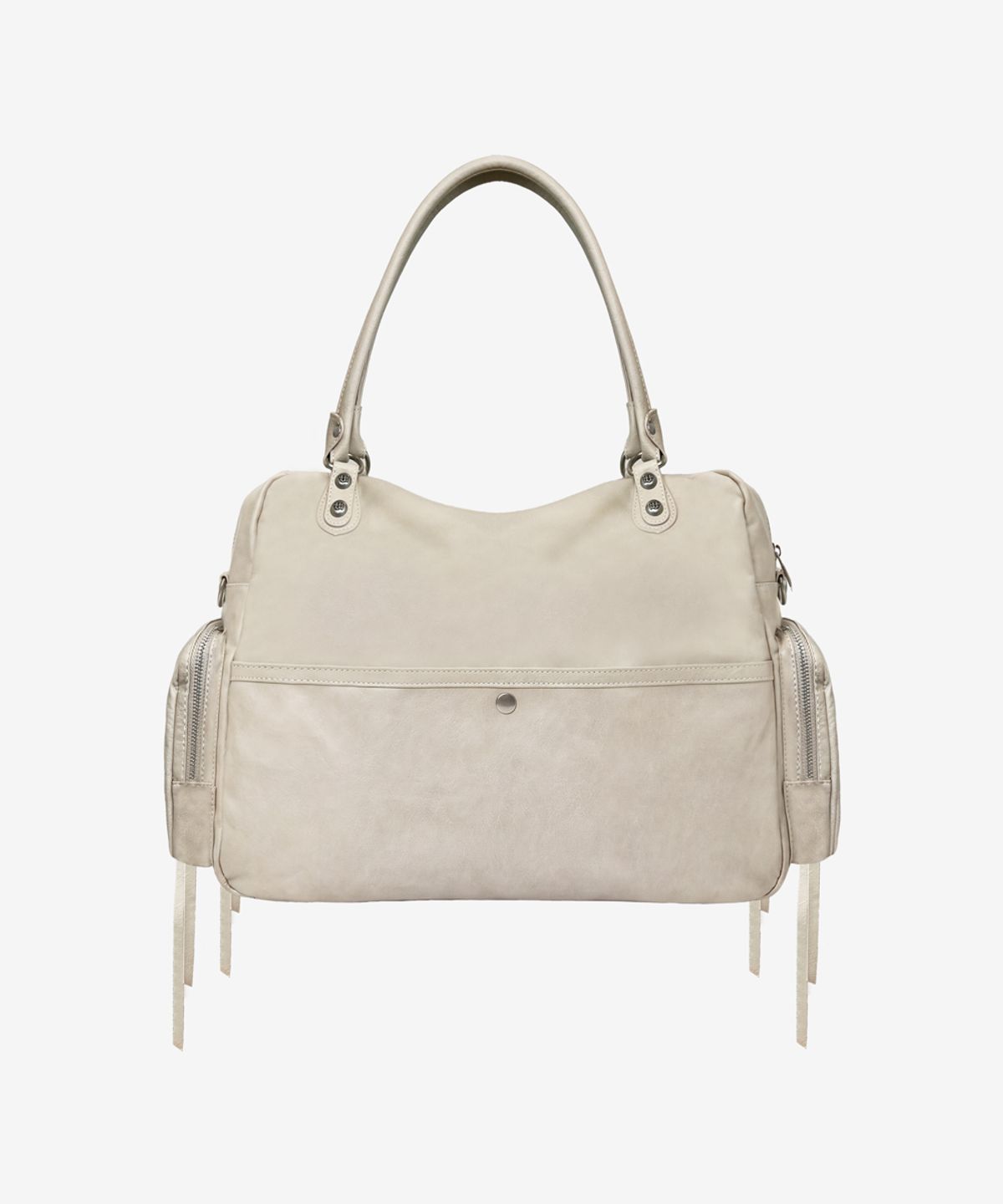 블랙 퍼플(BLACK PURPLE) 위켄더 포켓 백_베이지 Weekender Pocket Bag_Beige