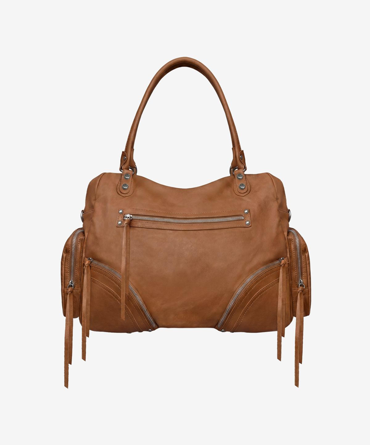 블랙 퍼플(BLACK PURPLE) 위켄더 포켓 백_케러멜 브라운 Weekender Pocket Bag_Caramel Brown