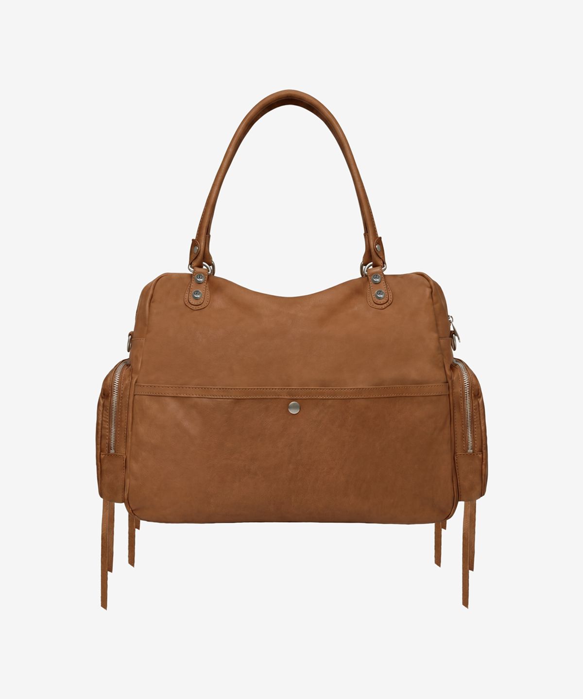 블랙 퍼플(BLACK PURPLE) 위켄더 포켓 백_케러멜 브라운 Weekender Pocket Bag_Caramel Brown