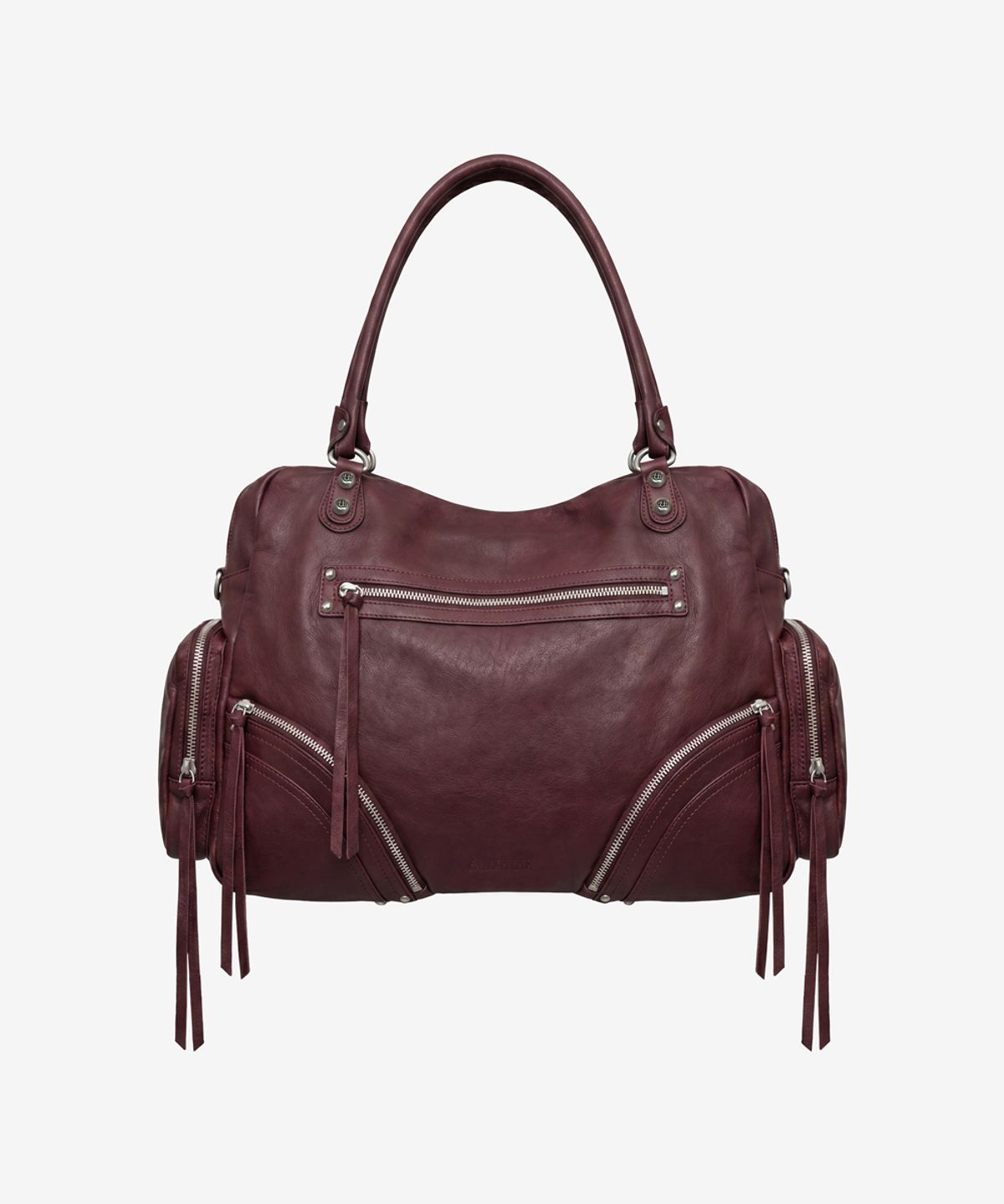 블랙 퍼플(BLACK PURPLE) 위켄더 포켓 백_레드 Weekender Pocket Bag_Red
