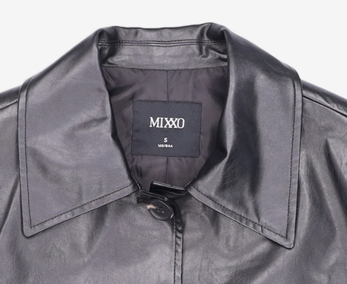미쏘(MIXXO) 레더/라이더스 재킷 S