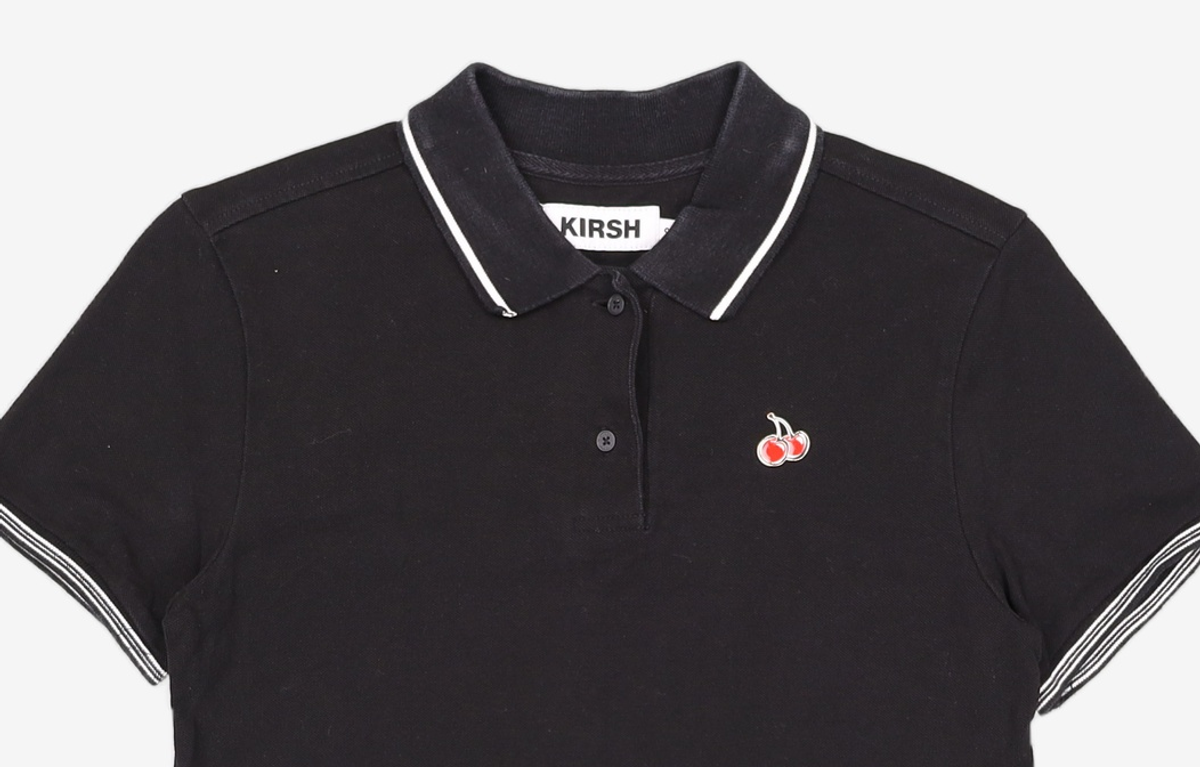 키르시(KIRSH) 스몰 체리 PK드레스 [블랙] 2
