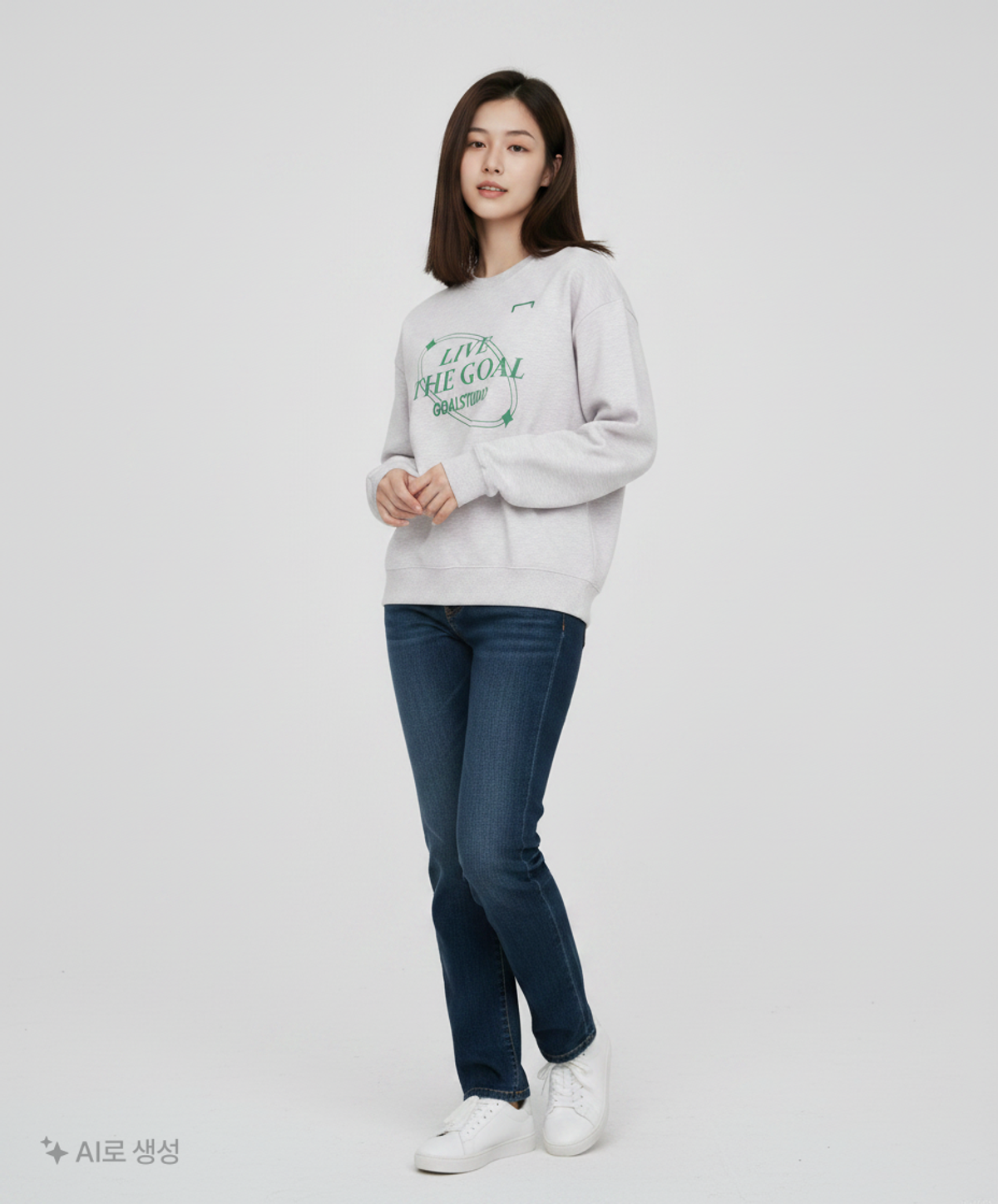 골스튜디오(GOALSTUDIO) 맨투맨/스웨트셔츠 M