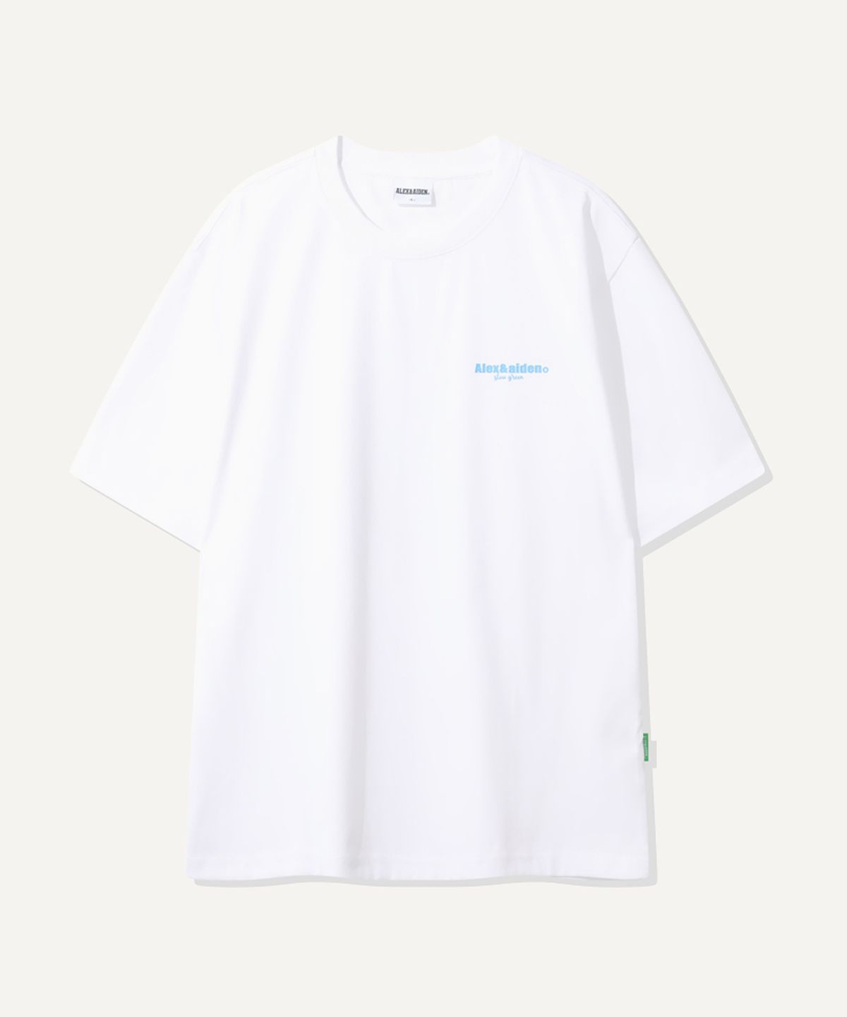 알렉스앤에이든(ALEXNAIDEN) 슬로우 그린 반팔티