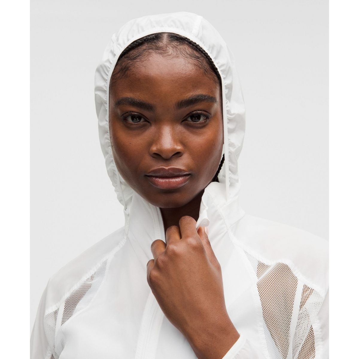 룰루레몬(LULULEMON) 벤틸레이티드 패커블 러닝 재킷  WHT