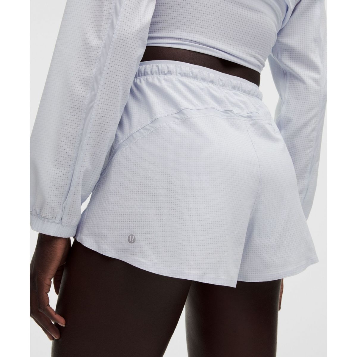 룰루레몬(LULULEMON) 텍스처드 메쉬 하이라이즈 러닝 쇼츠 2.5inch  STRH