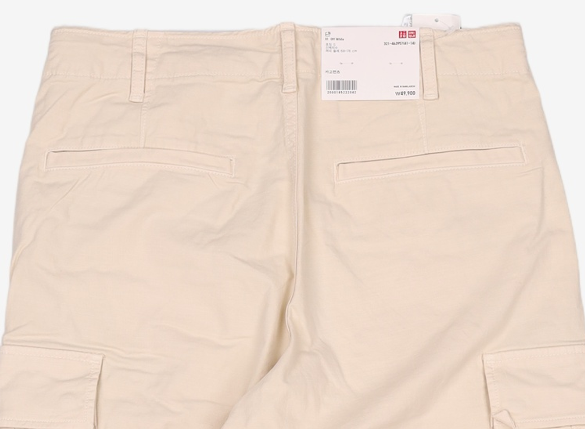 유니클로(UNIQLO) 코튼 팬츠 S