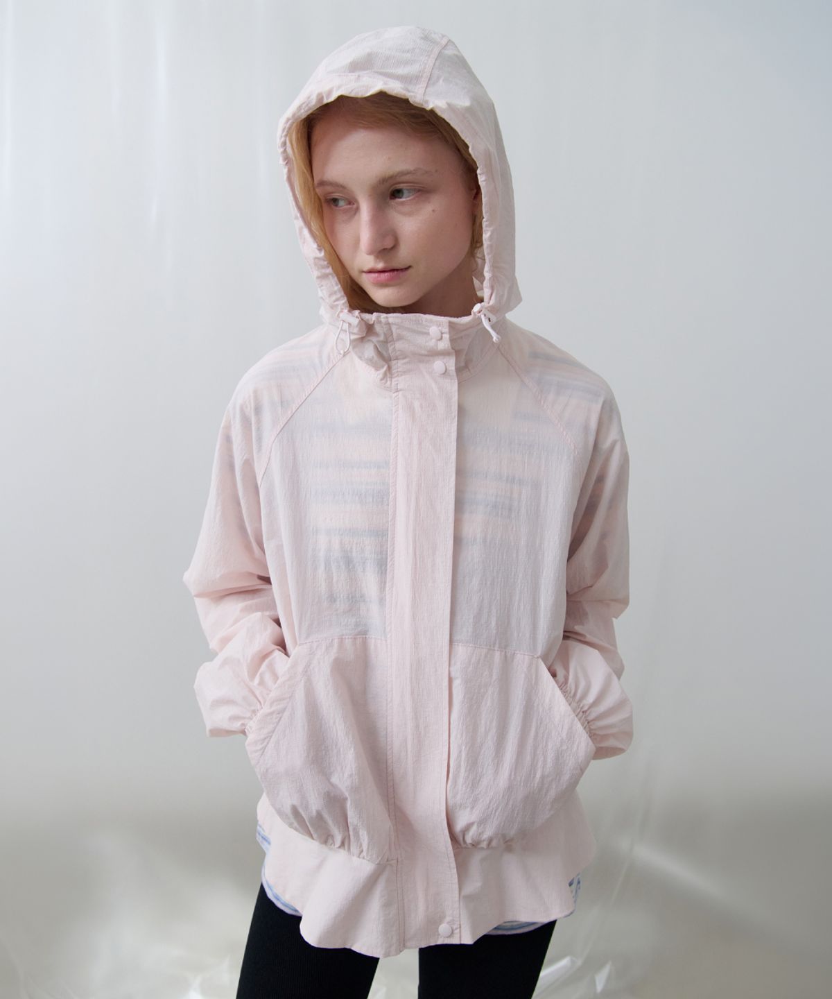 토아베(TOAVE) Flare Line Windbreaker (Pink)
