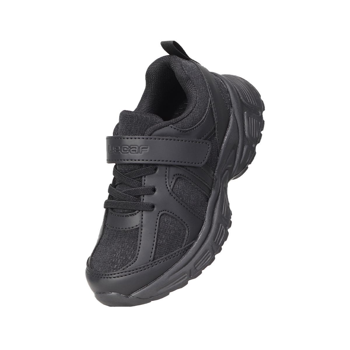 르까프 키즈(LECAF KIDS) 키즈 코트 런닝화 블랙 LE5S186BLK