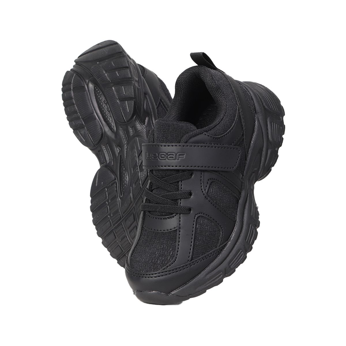 르까프 키즈(LECAF KIDS) 키즈 코트 런닝화 블랙 LE5S186BLK