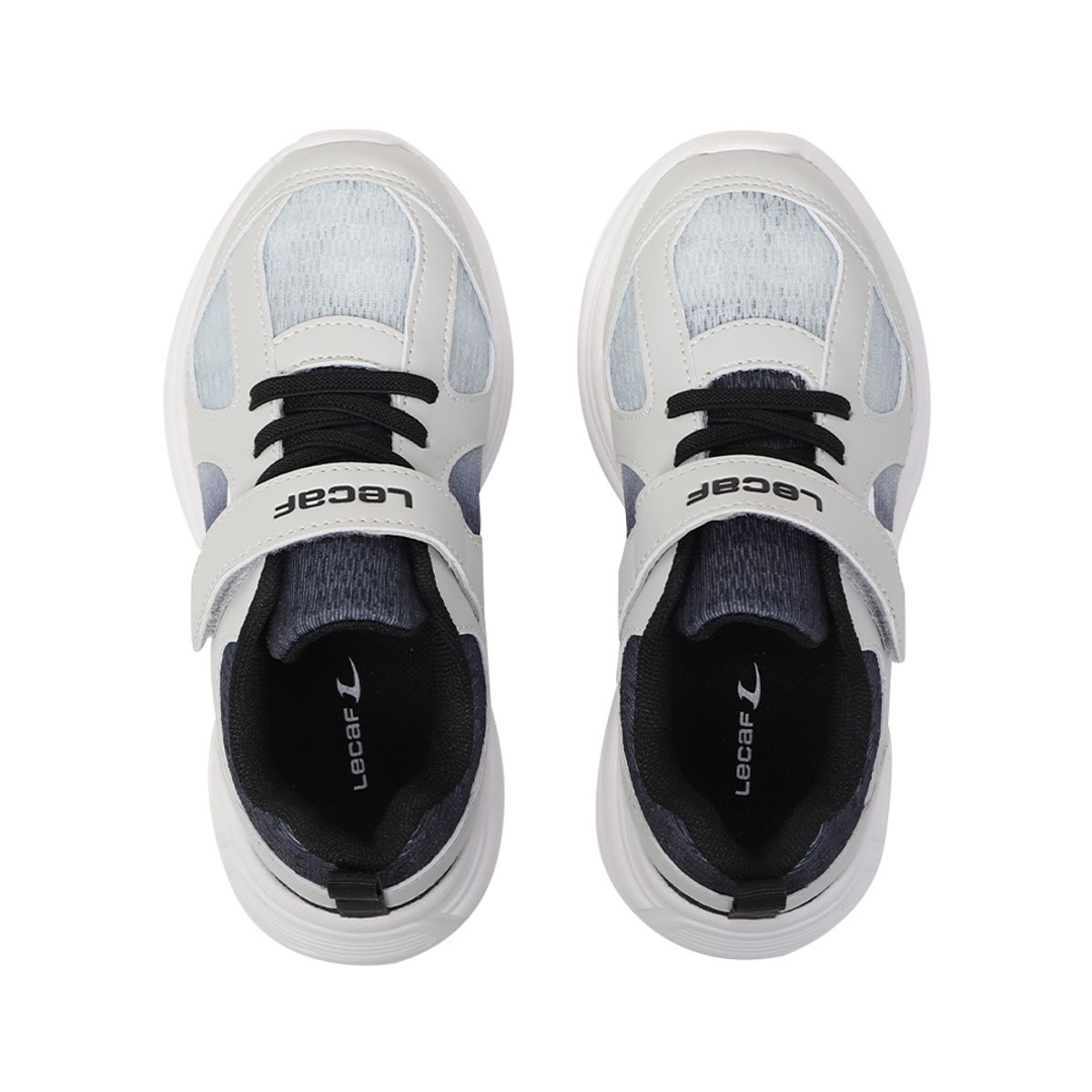 르까프 키즈(LECAF KIDS) 키즈 코트 런닝화 그레이 LE5S186GRY