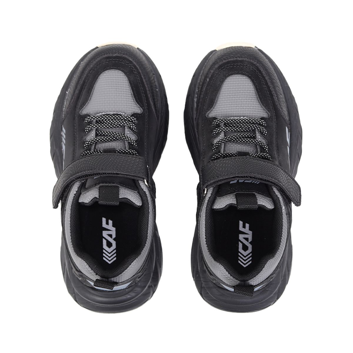 르까프 키즈(LECAF KIDS) 키즈 아이큐 운동화 블랙 LE5S229BLK