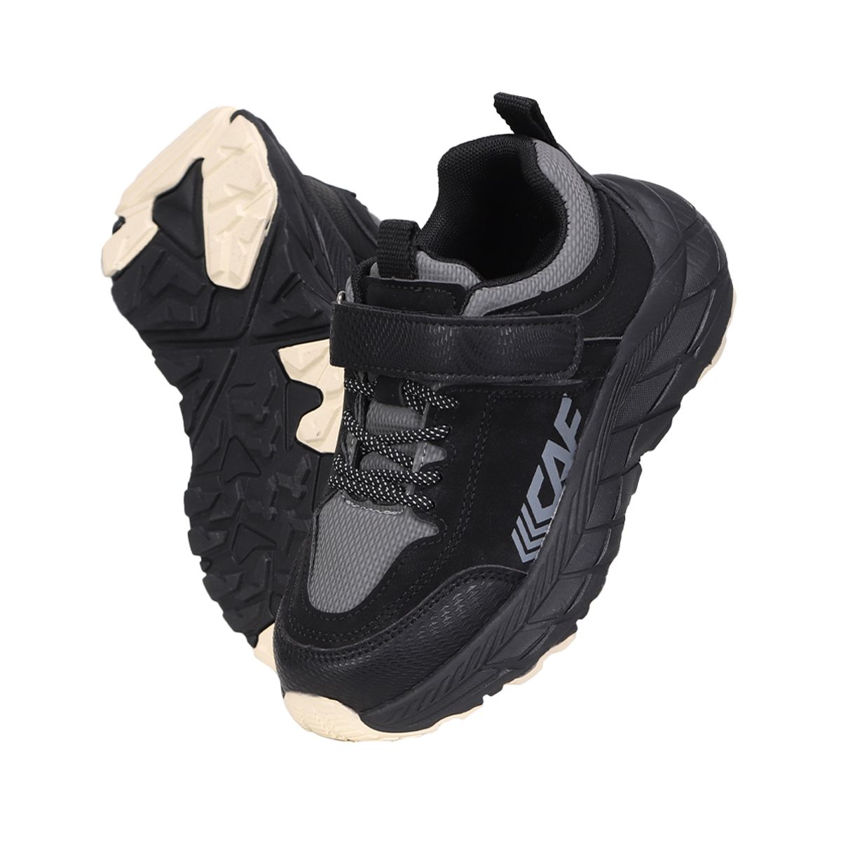 르까프 키즈(LECAF KIDS) 키즈 아이큐 운동화 블랙 LE5S229BLK