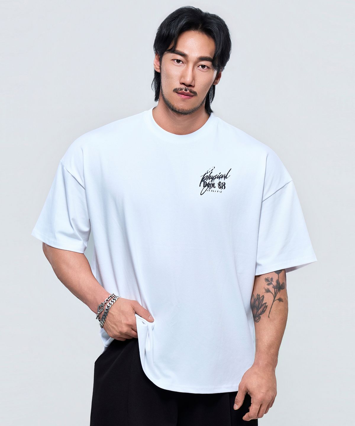 피지컬가먼츠(PHYSICAL GARMENTS) P2646 디스토션 자이언트 반팔 [4COLOR]