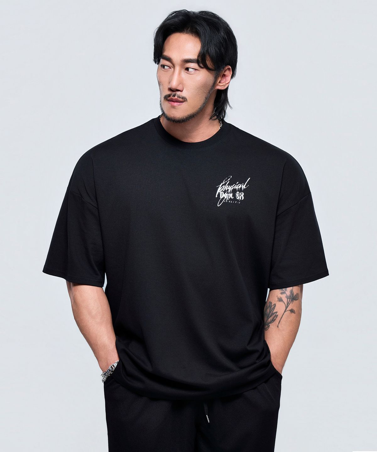 피지컬가먼츠(PHYSICAL GARMENTS) P2646 디스토션 자이언트 반팔 [4COLOR]